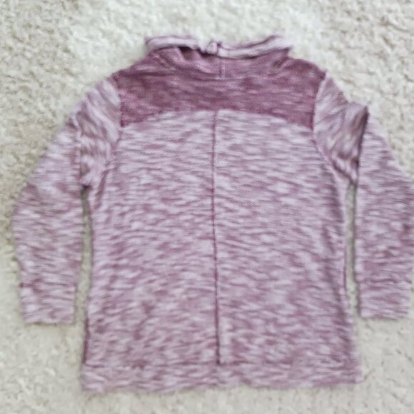 Christopher & Banks Co. Woman's Long Sleeve Sweater Red White Size XL Cotton - Picture 2 of 8